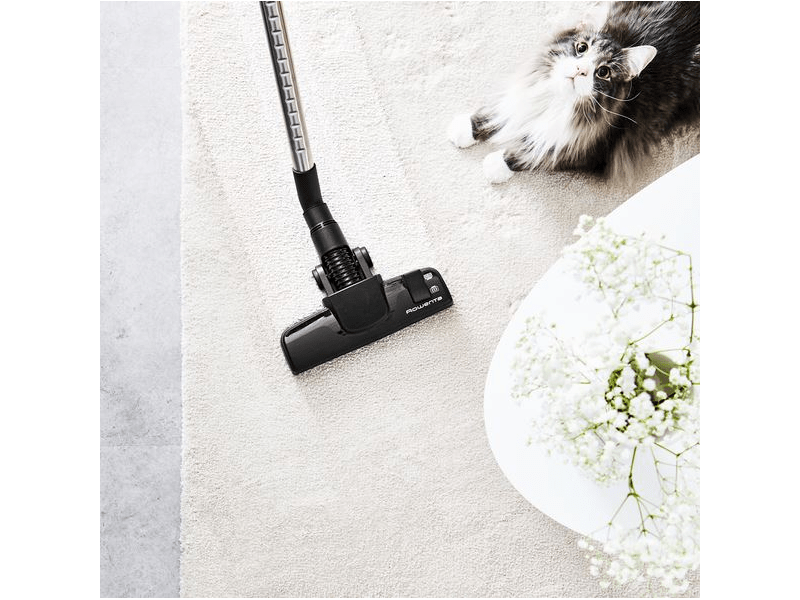 Rowenta RO6859EA Silence Force Allergy+ Porzsákos porszívó, Fekete/Piros