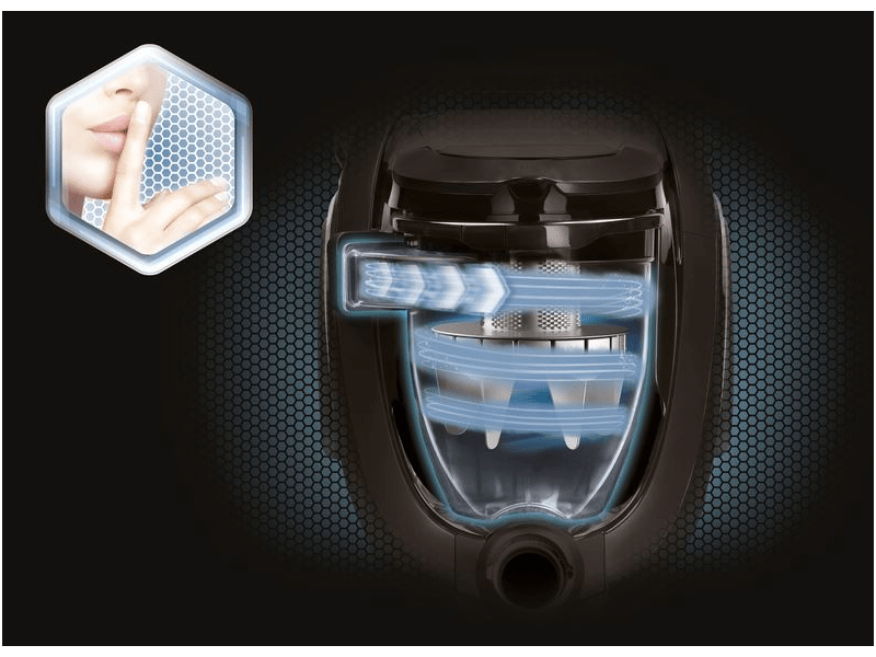 Rowenta RO7690EA Silence Force Cyclonic Porzsák nélküli porszívó
