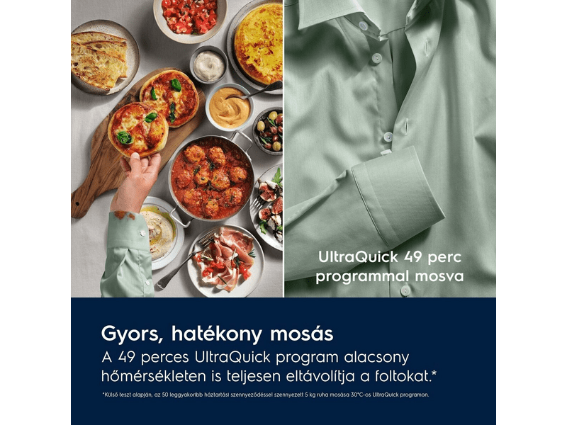 Electrolux EW8W7607QE Mosó-szárítógép