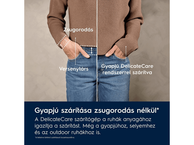 Szárítógép ,9kg, hőszivattyús