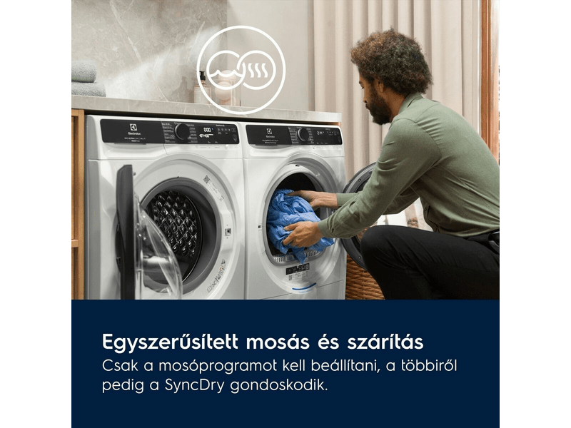 Szárítógép ,8kg, hőszivattyús
