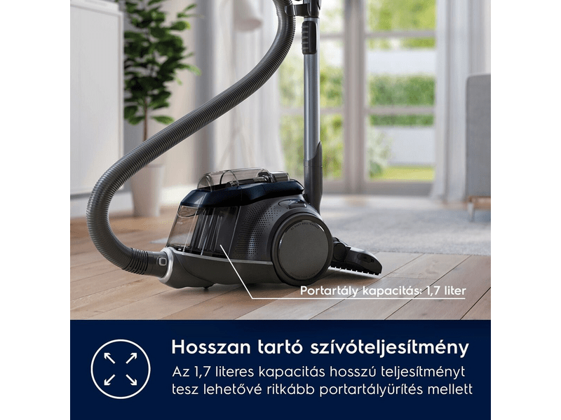 Pure C9 csendes porzsák nélküli porszívó