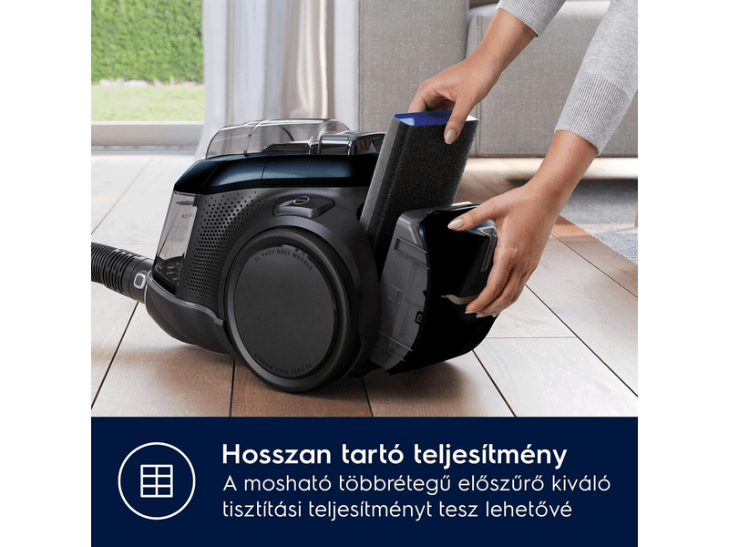 Electrolux Pure C9 PC91-8STM Porzsák nélküli porszívó