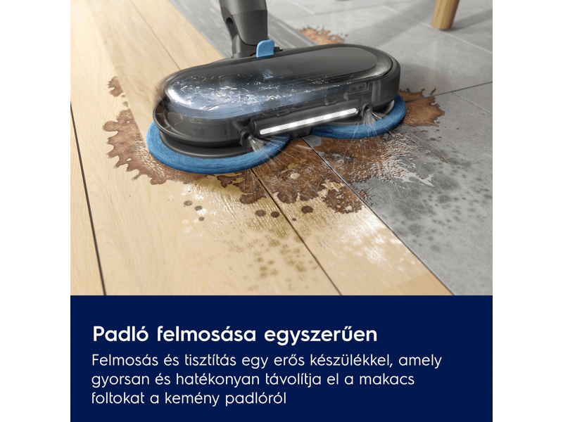 Electrolux Hygienic WET 800 vezeték nélküli álló porszívó (EP82H25WET)
