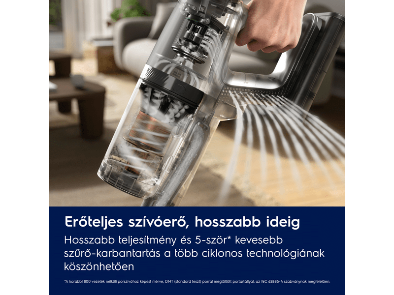 Electrolux Hygienic WET 800 vezeték nélküli álló porszívó (EP82H25WET)