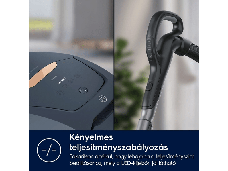 ELECTROLUX PD82-8DB Pure D8.2 szuper csendes porzsákos porszívó