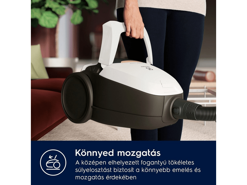 ELECTROLUX PD82-ALRG Pure D8.2 szuper csendes porzsákos porszívó, allergiában szenvedőknek