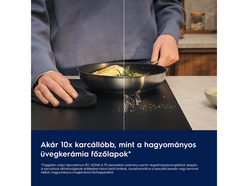 Electrolux EIS87453IZ indukciós főzőlap, SaphirMatt®