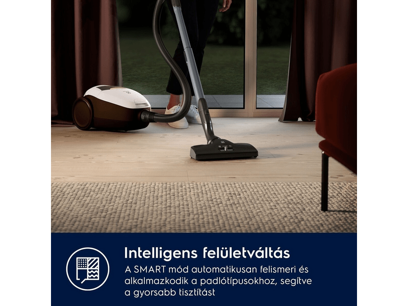 ELECTROLUX PD82-ALRG Pure D8.2 szuper csendes porzsákos porszívó, allergiában szenvedőknek