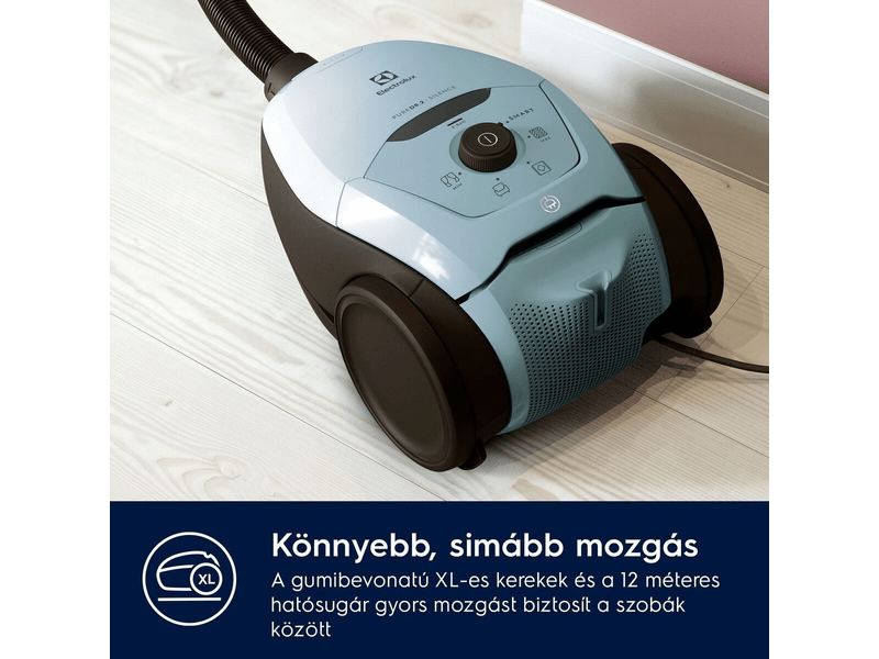 PureD8.2 porzs.porszívó halványkék