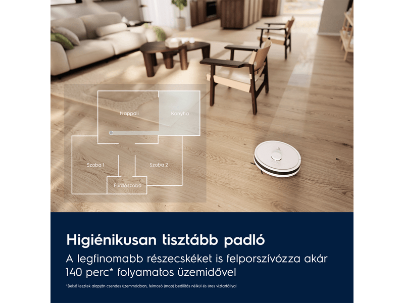 Electrolux Ultimate 700 LiDAR robotporszívó (ER71UW2SW)