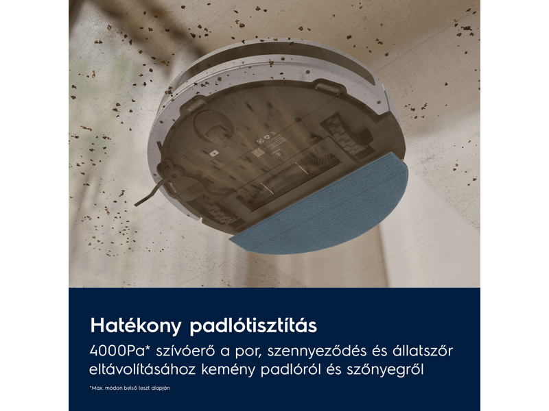 Electrolux Hygienic 700 LiDAR robotporszívó (ER71HW1UG)