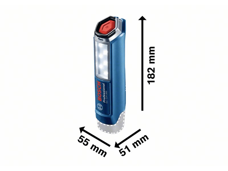 Bosch GSR 120-LI Akkus Fúrócsavarozó + GLI12V-300 Akkus lámpa (06019G8004)