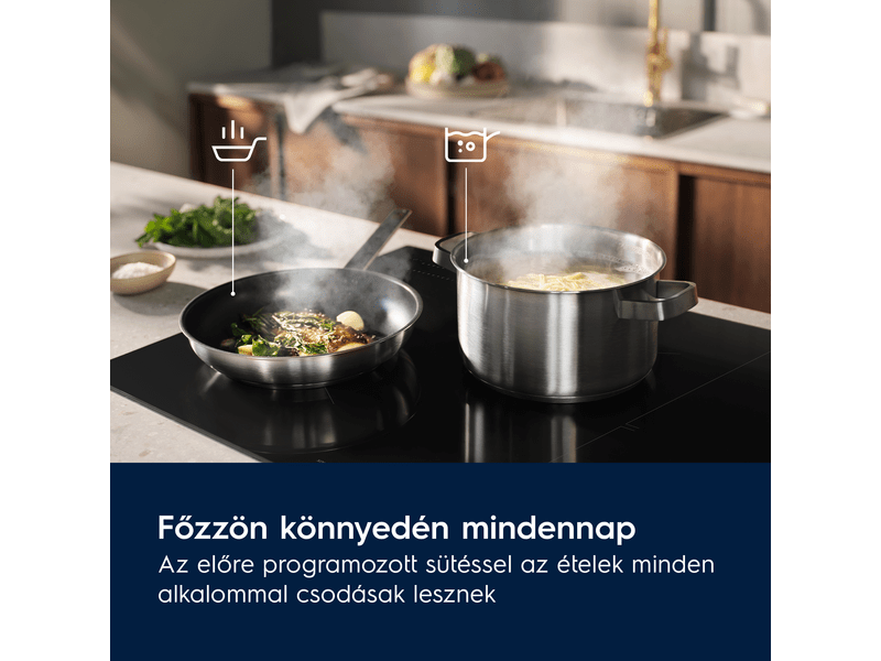 Electrolux EIS87453IZ indukciós főzőlap, SaphirMatt®