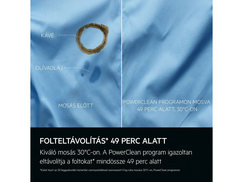 AEG LWR85066QE PowerCare 8000 Mosó-szárítógép