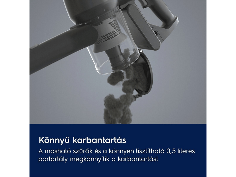 Electrolux EP31CB21GP Vezeték nélküli porszívó, Szürke