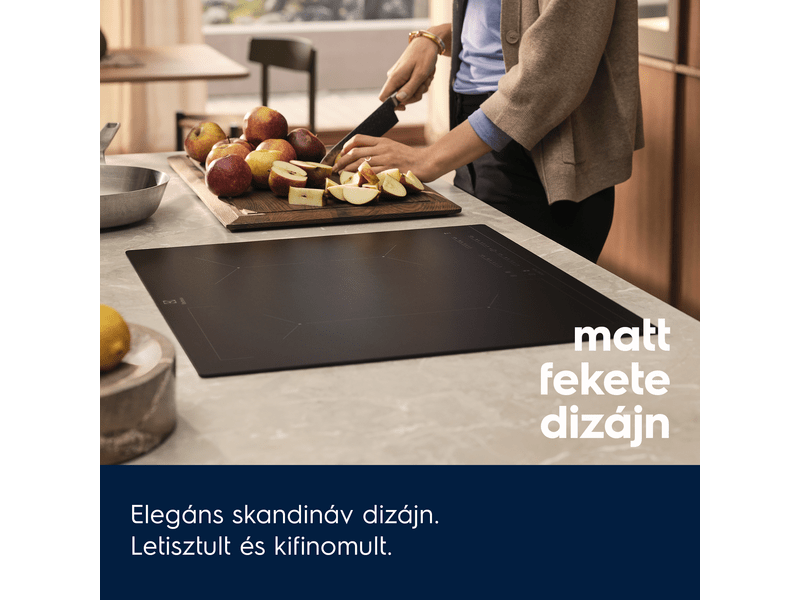 Electrolux EIS87453IZ indukciós főzőlap, SaphirMatt®