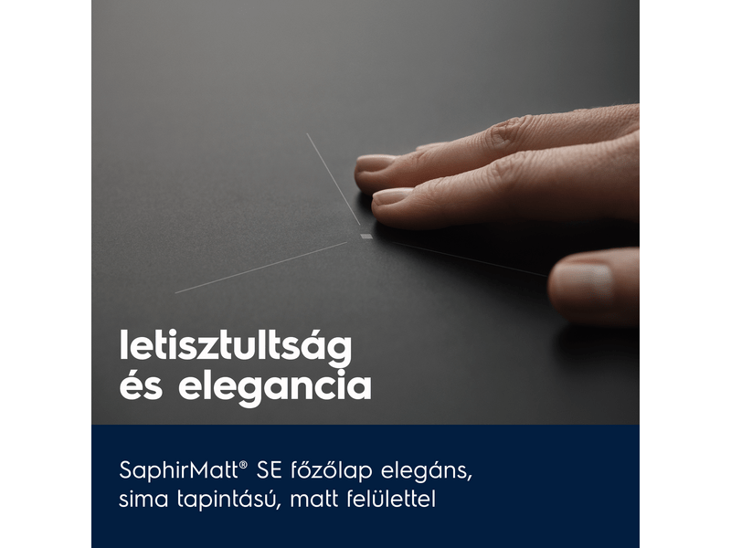 Electrolux EIS82453IT indukciós főzőlap, Saphirmatt® SE