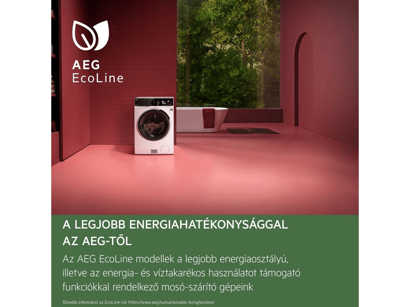 AEG PowerCare 8000 UniversalDose LWR85066OE Mosó-szárító gép