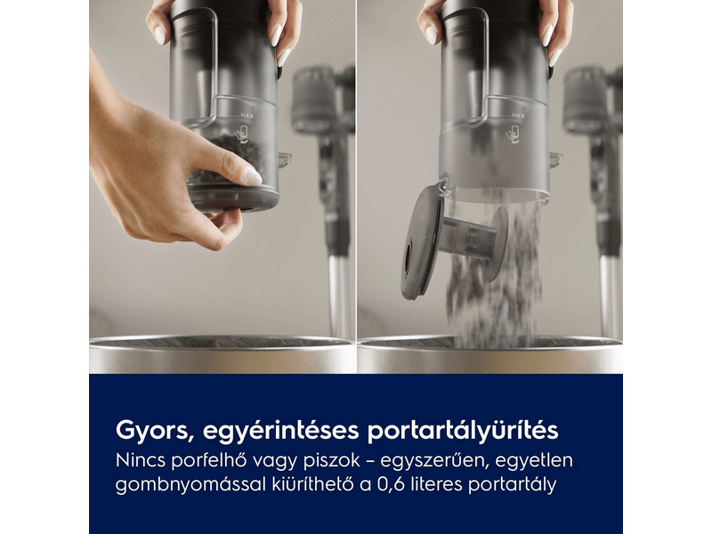 Electrolux EP61CB21OG Clean 600 vezeték nélküli álló porszívó, Zöld