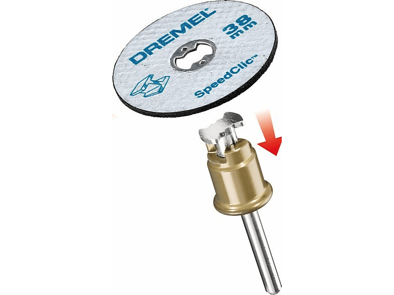 Dremel 2615S456JC EZ SpeedClic: Diskovi za rezanje metala, 5 kom.