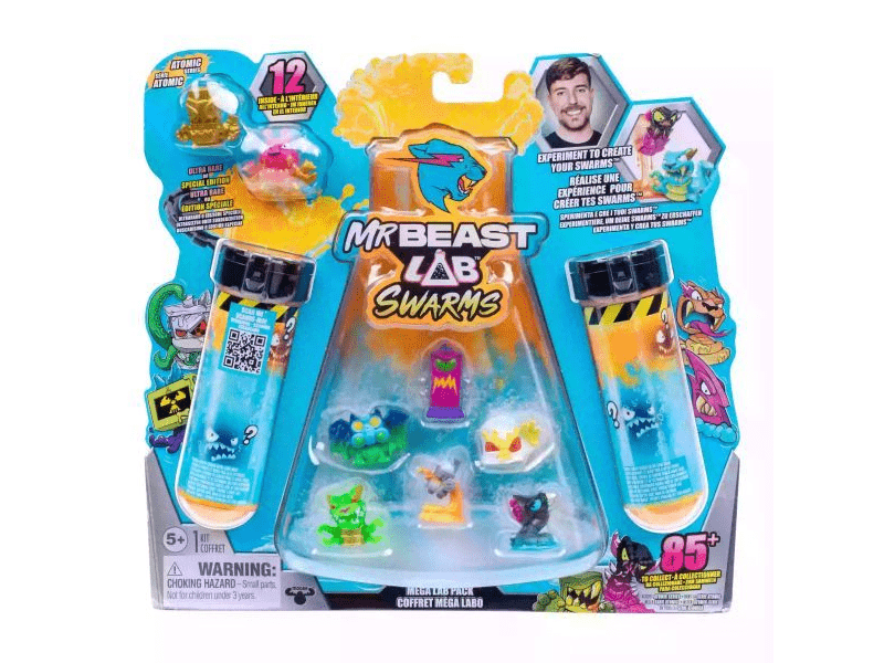 Mr. Beast: Lab Swarms Nagy Szörnylabor, 2. széria - 12 db-os (24748)