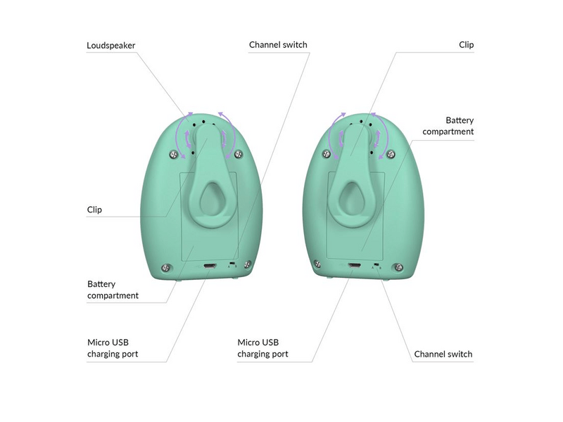 TrueLife NannyTone VM Lite Bébiőr ( TLNTVML )