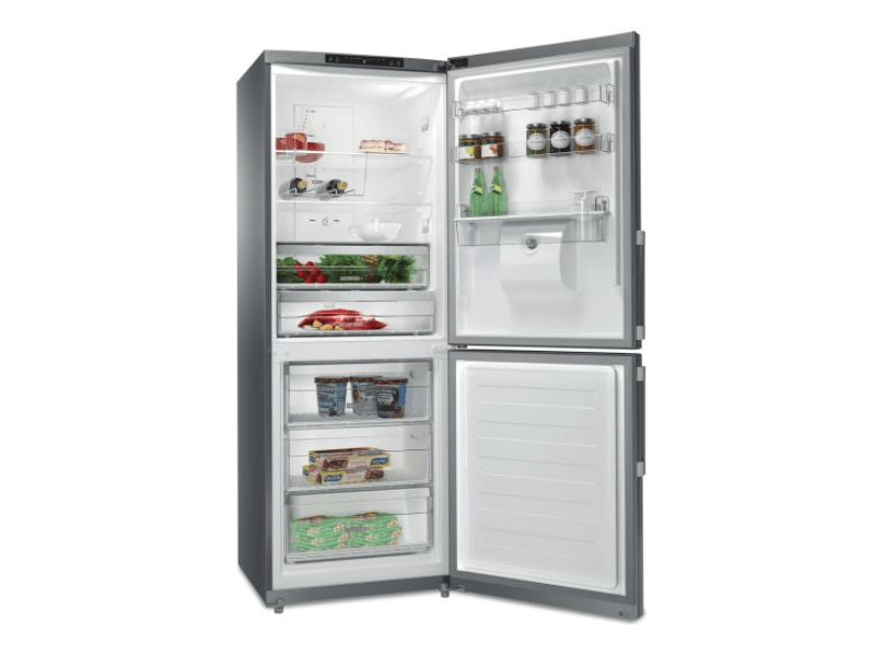 Whirlpool WB70I952X AQUA Szabadonálló Alulfagyasztós Hűtő – Fagyasztó Vízadagolóval