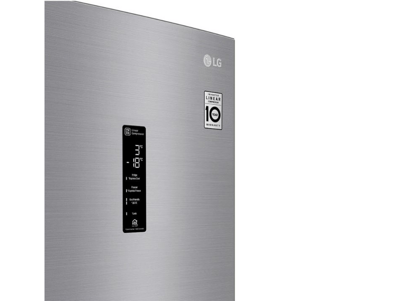 LG GBF71PZDMN Alulfagyasztós Kombinált Hűtőszekrény