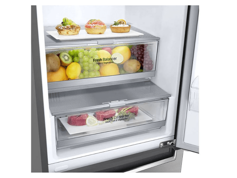 LG GBF71PZDMN Alulfagyasztós Kombinált Hűtőszekrény