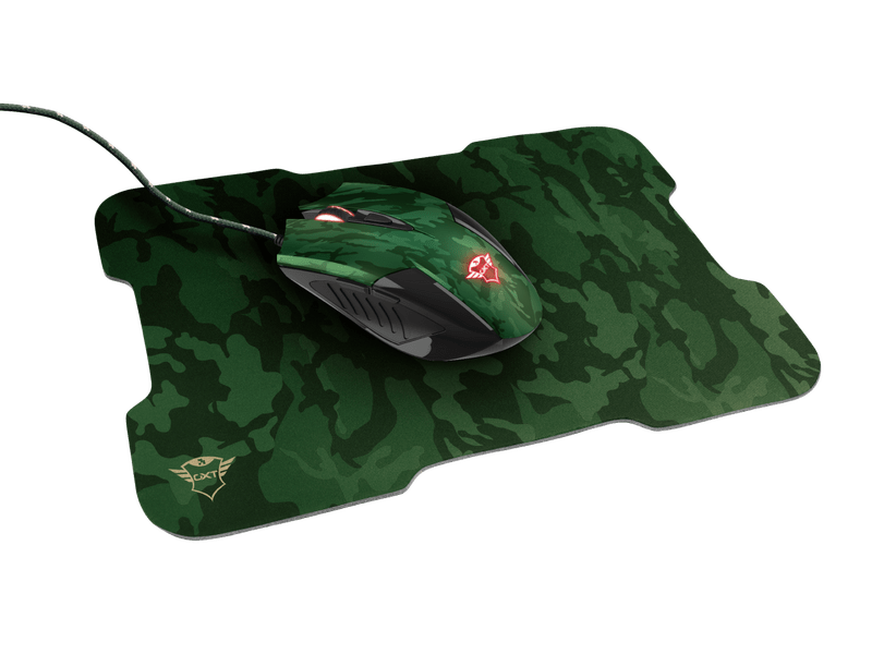 Trust GXT781 vezetékes gamer egér+egérpad
