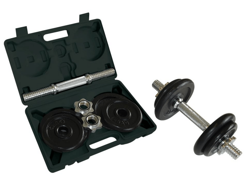 Schildkröt Egykezes Kézisúlyzó táskában, 10 kg (40395)