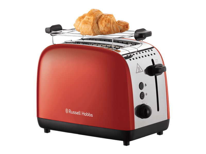 Russell Hobbs 26554-56 Colours Plus toster, crveni