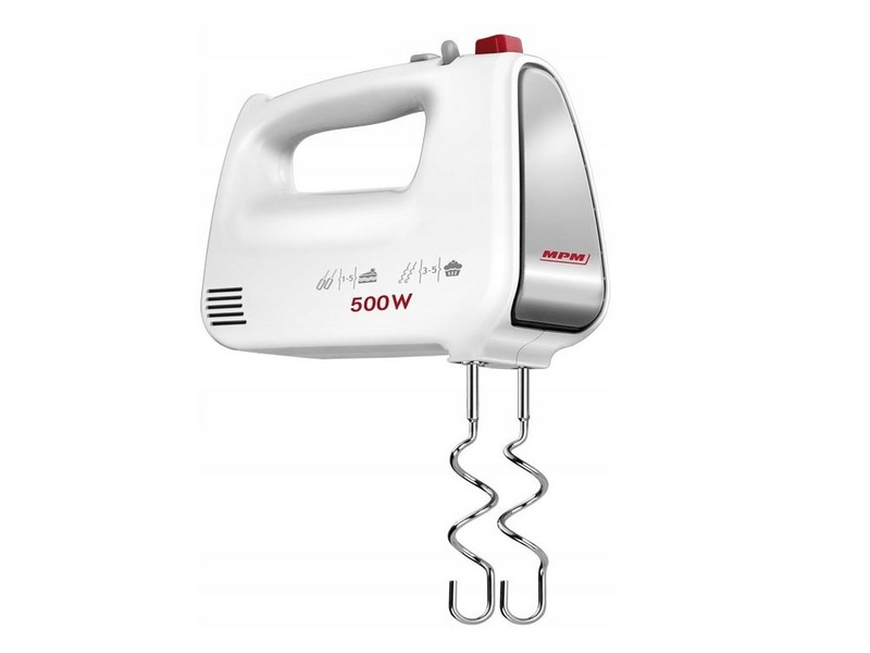MPM MMR-19 Kézimixer, habverővel és dagasztószárral