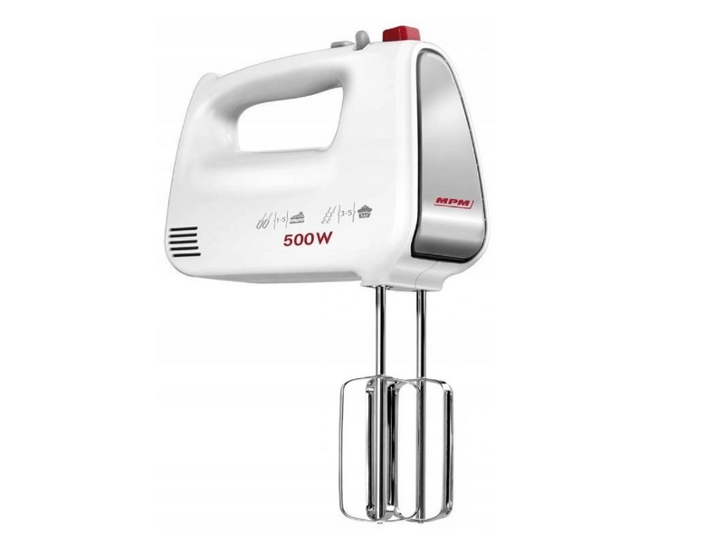 MPM MMR-19 Kézimixer, habverővel és dagasztószárral