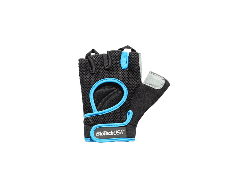 BiotechUSA Budapest fekete-kék kesztyű,