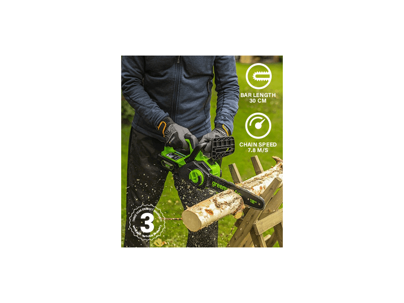 GreenWorks GD24CS30 Láncfűrész 30 cm