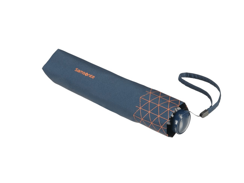 Samsonite 108944-7188 Up Way Manuálisan Nyitható Esernyő, Sötétkék – Narancssárga