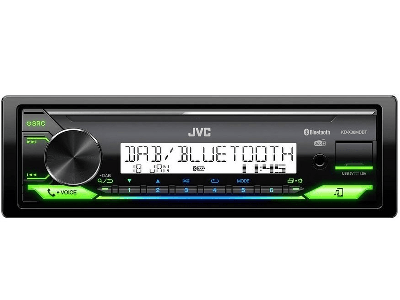JVC KD-X38MDBT Autórádió