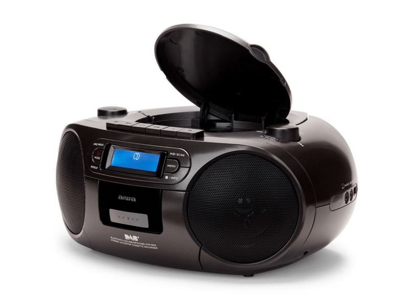 Aiwa BBTC-660DAB/BK Hordozható Boombox,