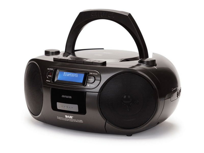 Aiwa BBTC-660DAB/BK Hordozható Boombox,