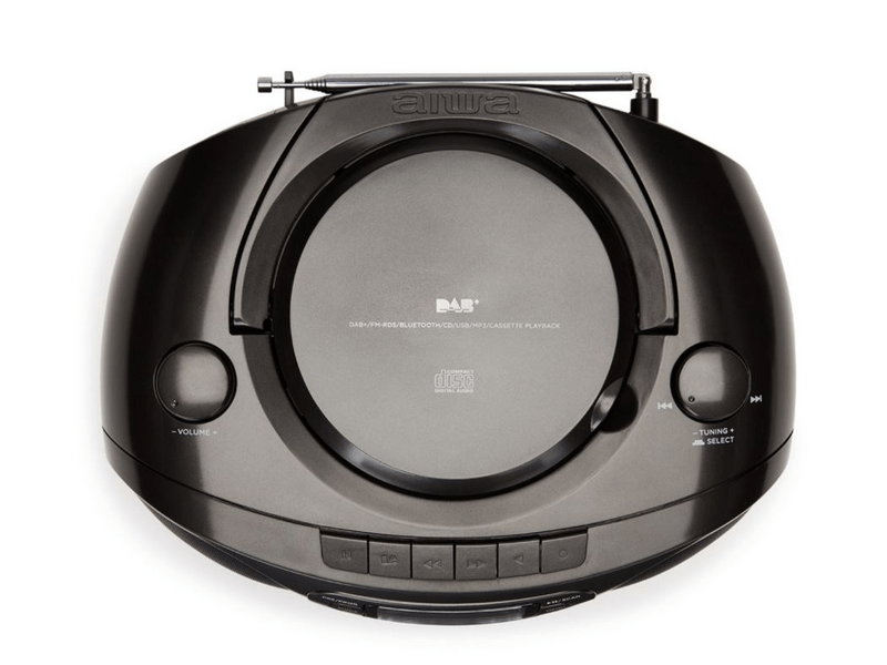 Aiwa BBTC-660DAB/BK Hordozható Boombox,