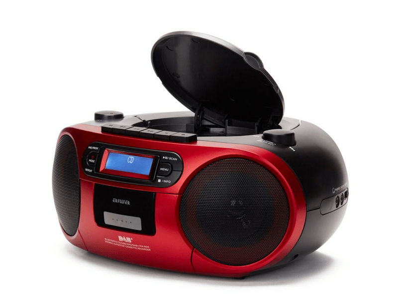 Aiwa BBTC-660DAB/RD Hordozható Boombox,