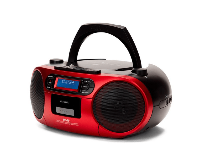 Aiwa BBTC-660DAB/RD Hordozható Boombox,