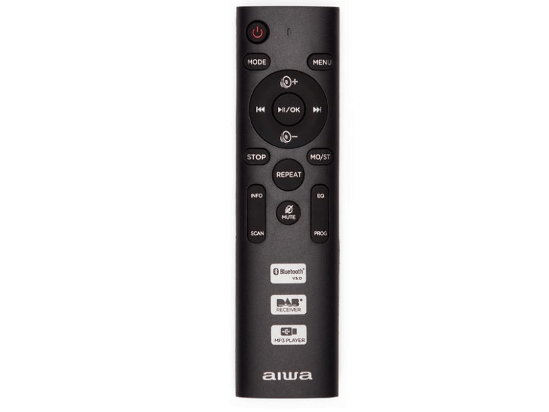 Aiwa BBTC-660DAB/RD Hordozható Boombox,