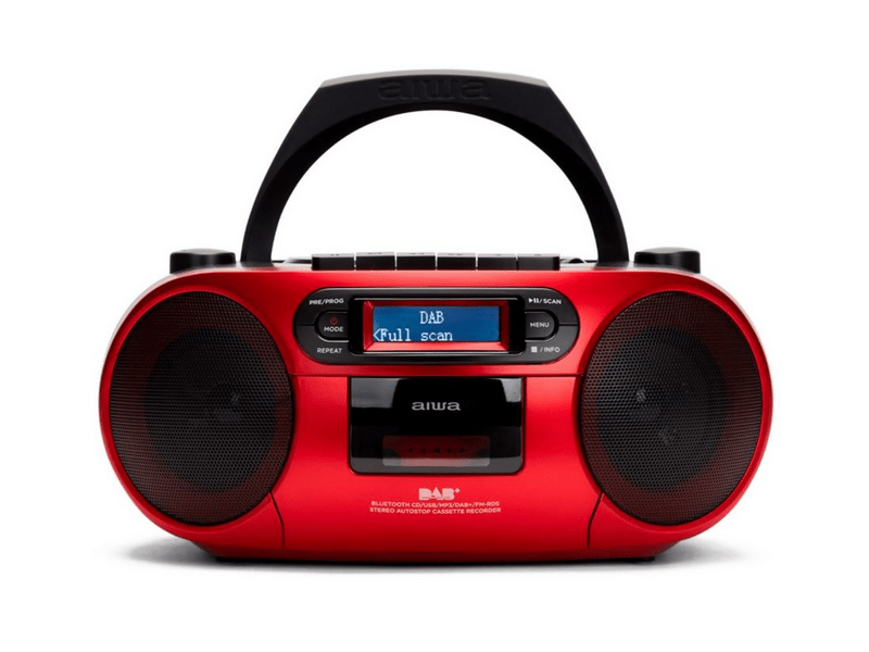 Aiwa BBTC-660DAB/RD Hordozható Boombox,