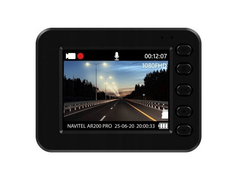 Navitel AR200 Pro Full HD Autós Menetrögzítő Kamera, Fekete