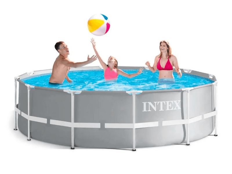 Intex MetalPrism Merevfalú medence, 366 x 99 cm (26716NP)