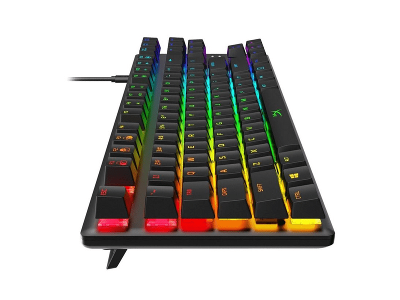 HYPERX 4P5P1AA Origins Core AQUA QWERTY Mechanikus Gamerbillentyűzet, RGB