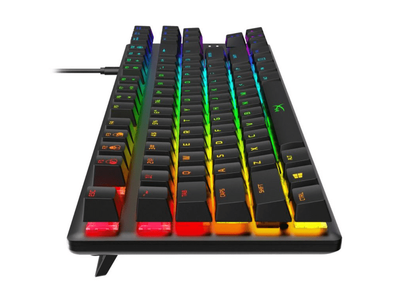 HYPERX 4P5P3AA QWERTY Mechanikus Gamerbillentyűzet, RGB